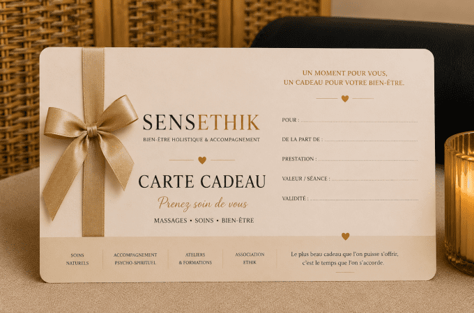 Carte Cadeau SENSETHIK